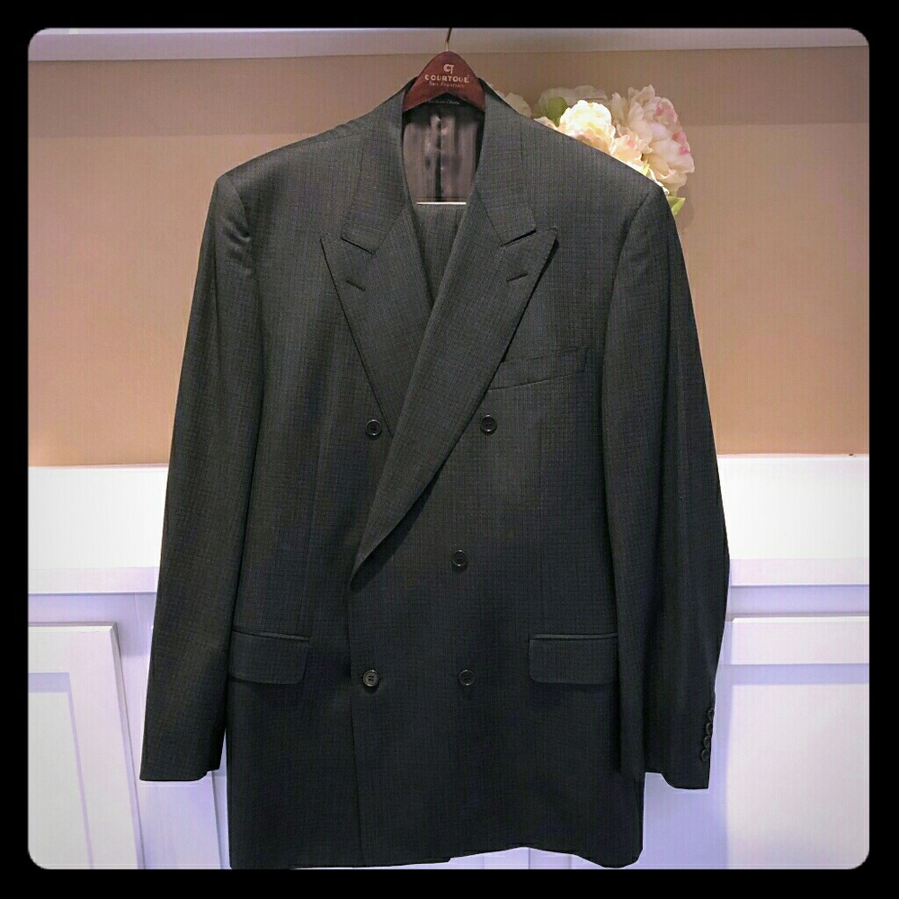 Italian Suit, double breasted
